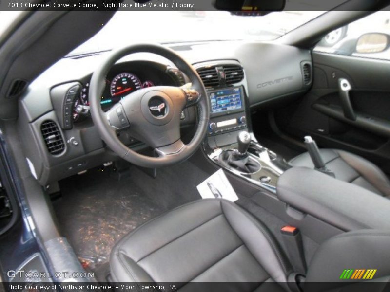  2013 Corvette Coupe Ebony Interior
