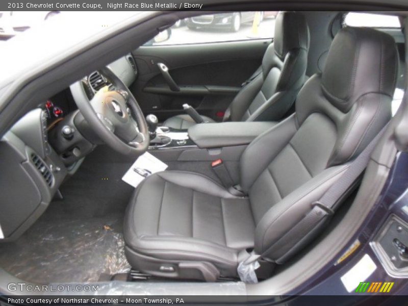 Front Seat of 2013 Corvette Coupe