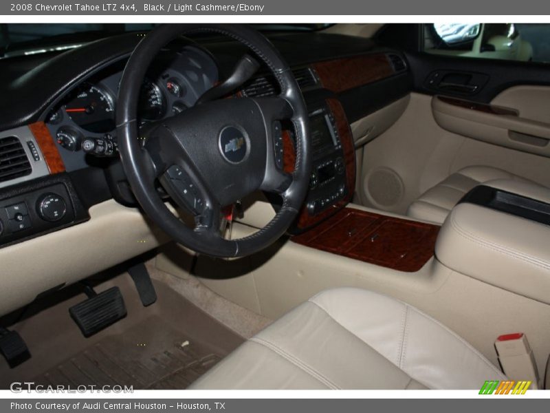 Black / Light Cashmere/Ebony 2008 Chevrolet Tahoe LTZ 4x4