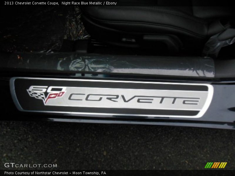 Night Race Blue Metallic / Ebony 2013 Chevrolet Corvette Coupe