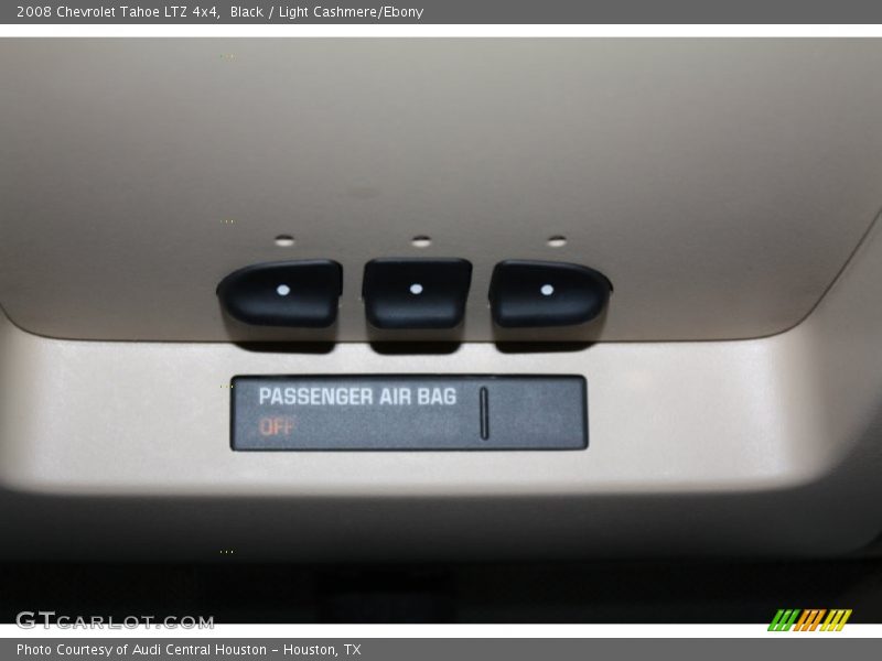 Black / Light Cashmere/Ebony 2008 Chevrolet Tahoe LTZ 4x4