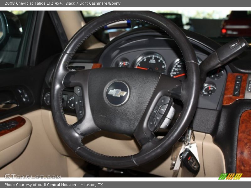 Black / Light Cashmere/Ebony 2008 Chevrolet Tahoe LTZ 4x4