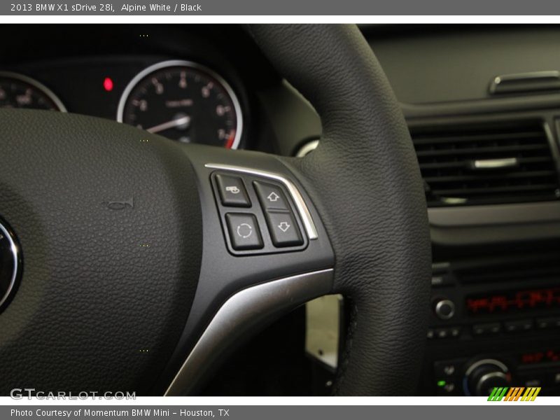 Alpine White / Black 2013 BMW X1 sDrive 28i
