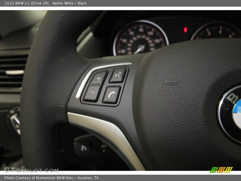 Alpine White / Black 2013 BMW X1 sDrive 28i