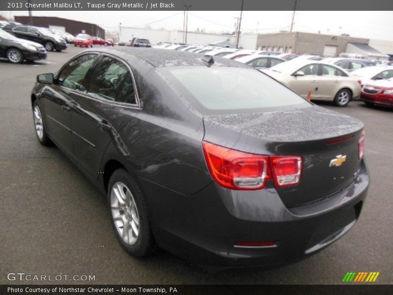 Taupe Gray Metallic / Jet Black 2013 Chevrolet Malibu LT