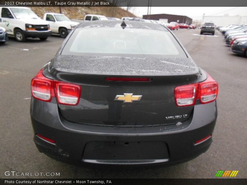Taupe Gray Metallic / Jet Black 2013 Chevrolet Malibu LT