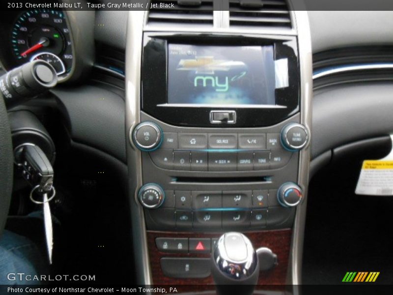 Taupe Gray Metallic / Jet Black 2013 Chevrolet Malibu LT