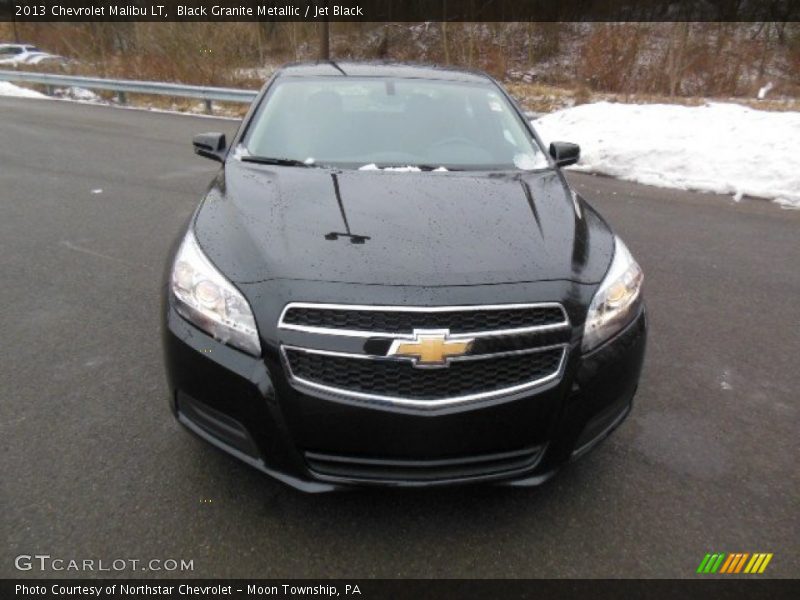 Black Granite Metallic / Jet Black 2013 Chevrolet Malibu LT