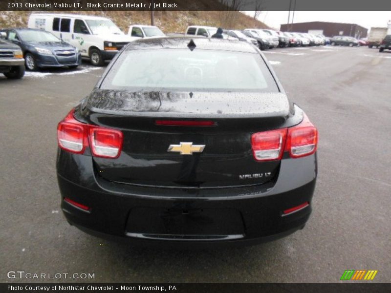 Black Granite Metallic / Jet Black 2013 Chevrolet Malibu LT