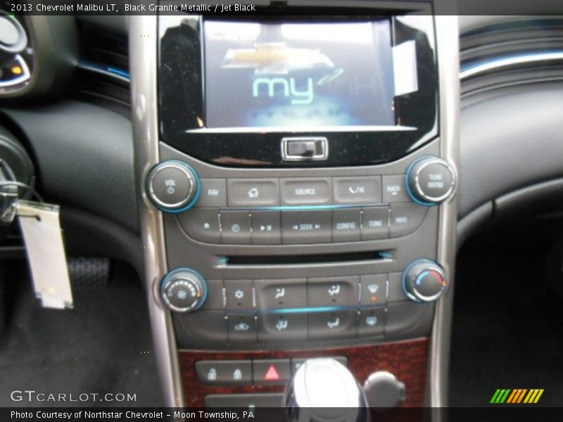 Black Granite Metallic / Jet Black 2013 Chevrolet Malibu LT