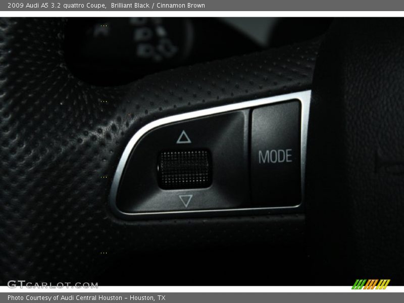 Brilliant Black / Cinnamon Brown 2009 Audi A5 3.2 quattro Coupe