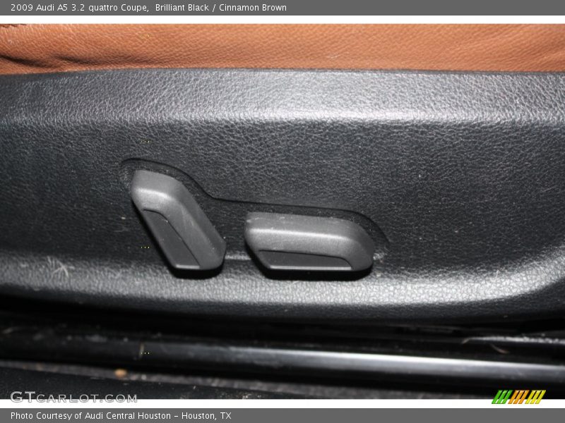 Brilliant Black / Cinnamon Brown 2009 Audi A5 3.2 quattro Coupe
