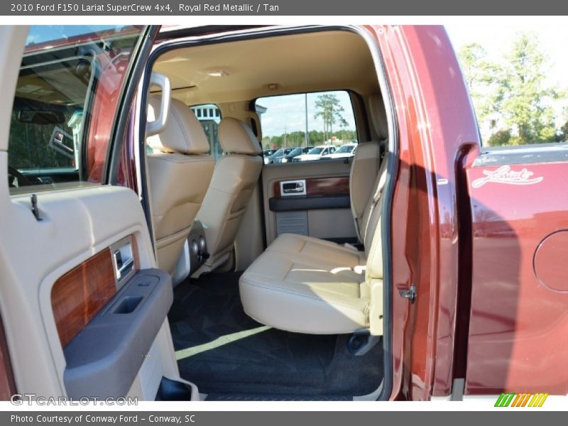 Rear Seat of 2010 F150 Lariat SuperCrew 4x4