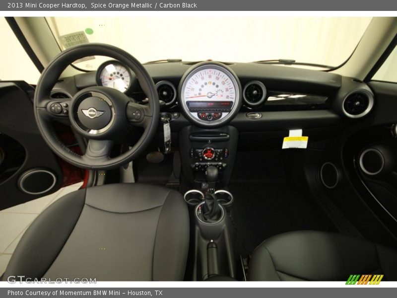 Spice Orange Metallic / Carbon Black 2013 Mini Cooper Hardtop