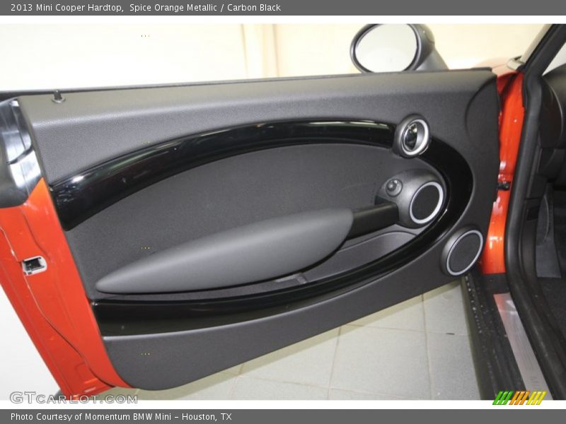 Spice Orange Metallic / Carbon Black 2013 Mini Cooper Hardtop
