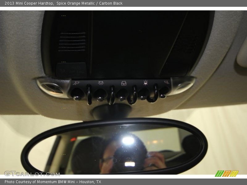 Spice Orange Metallic / Carbon Black 2013 Mini Cooper Hardtop