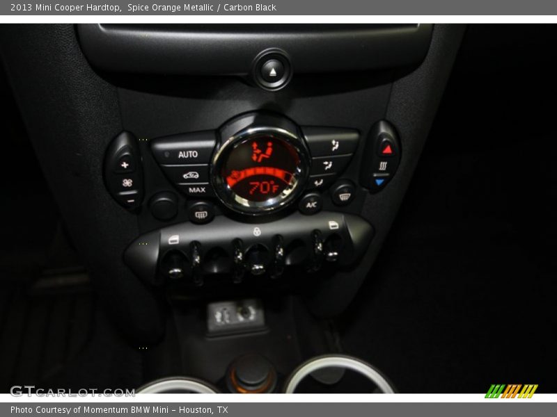 Spice Orange Metallic / Carbon Black 2013 Mini Cooper Hardtop