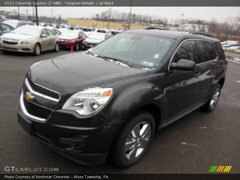 Tungsten Metallic / Jet Black 2013 Chevrolet Equinox LT AWD