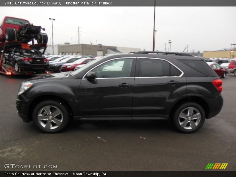 Tungsten Metallic / Jet Black 2013 Chevrolet Equinox LT AWD