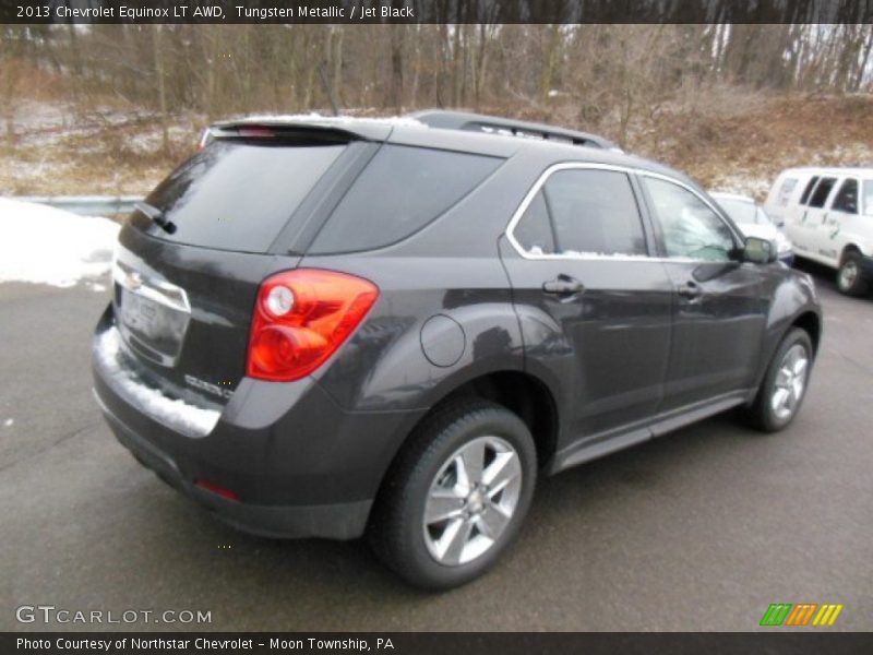 Tungsten Metallic / Jet Black 2013 Chevrolet Equinox LT AWD