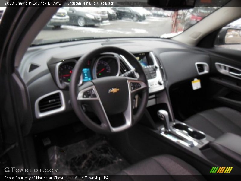 Tungsten Metallic / Jet Black 2013 Chevrolet Equinox LT AWD