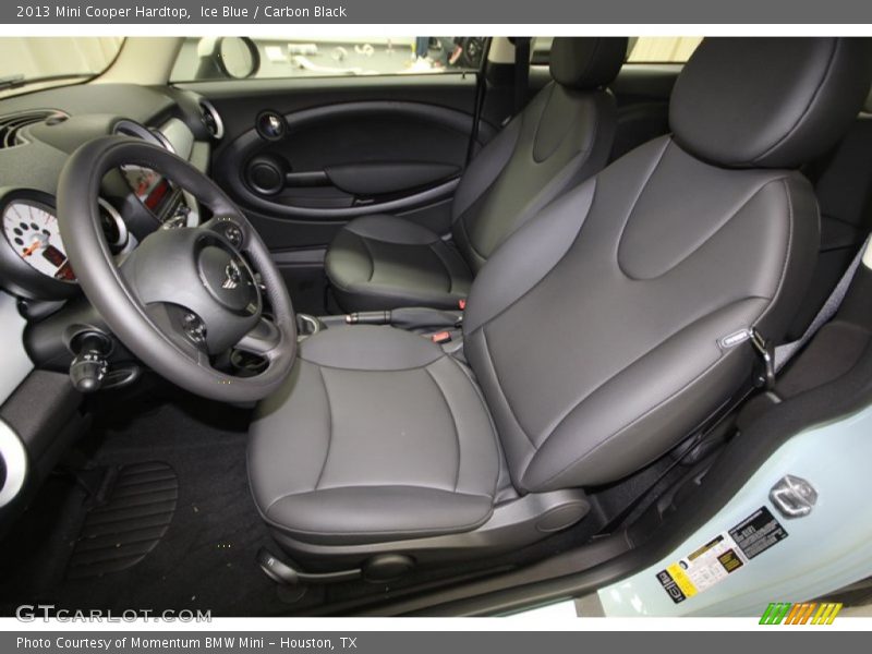 Ice Blue / Carbon Black 2013 Mini Cooper Hardtop