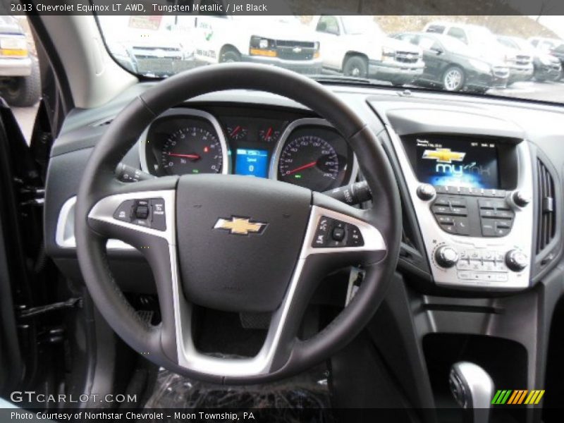 Tungsten Metallic / Jet Black 2013 Chevrolet Equinox LT AWD