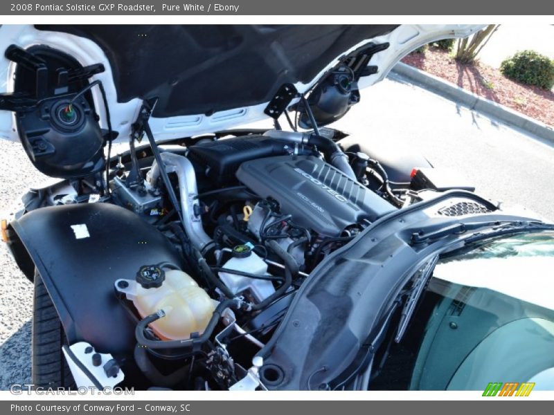 Pure White / Ebony 2008 Pontiac Solstice GXP Roadster