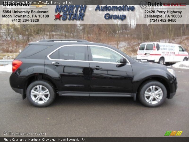 Black / Jet Black 2013 Chevrolet Equinox LT AWD