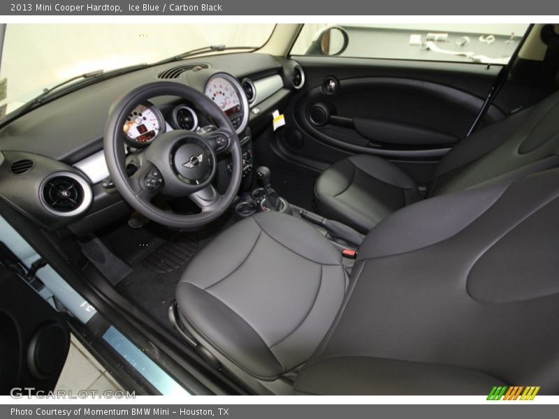 Ice Blue / Carbon Black 2013 Mini Cooper Hardtop