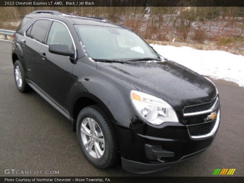 Black / Jet Black 2013 Chevrolet Equinox LT AWD