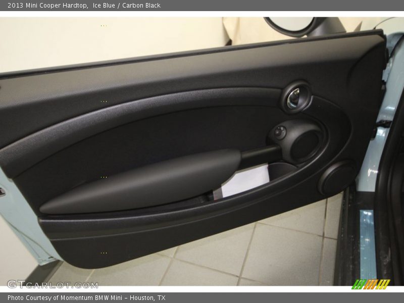 Ice Blue / Carbon Black 2013 Mini Cooper Hardtop