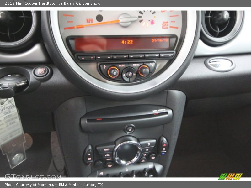 Ice Blue / Carbon Black 2013 Mini Cooper Hardtop
