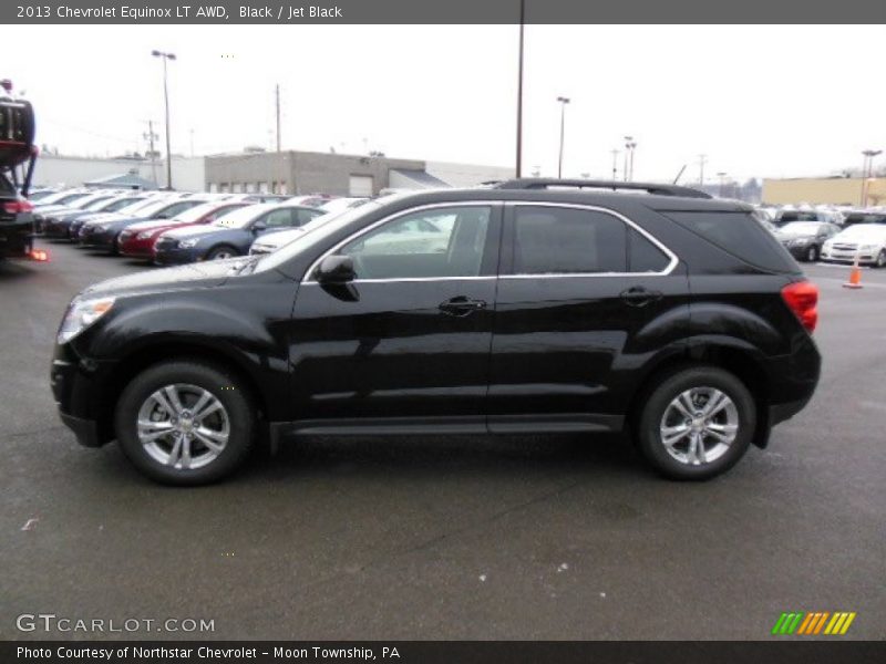 Black / Jet Black 2013 Chevrolet Equinox LT AWD