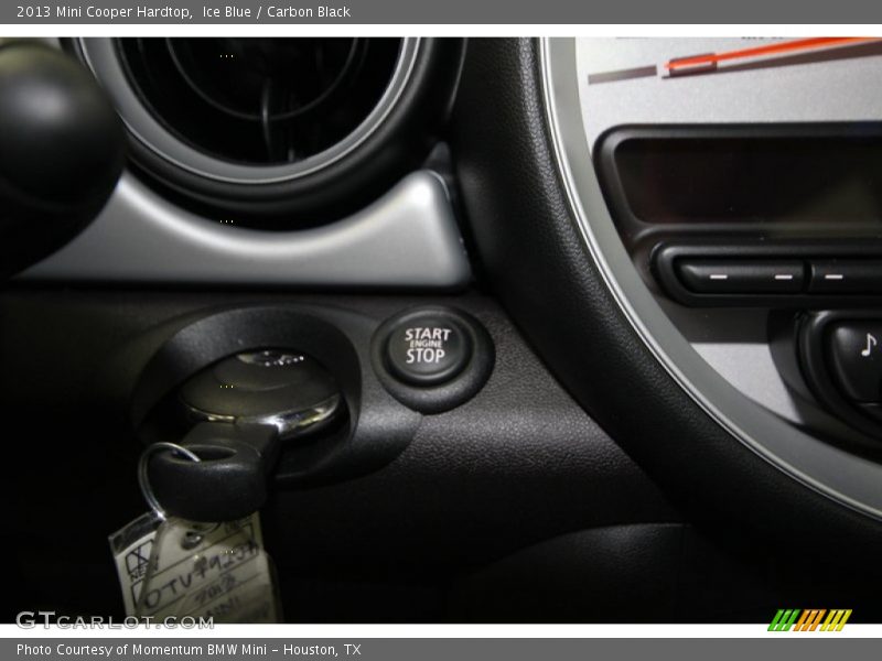 Ice Blue / Carbon Black 2013 Mini Cooper Hardtop