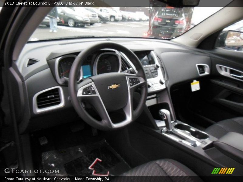Black / Jet Black 2013 Chevrolet Equinox LT AWD