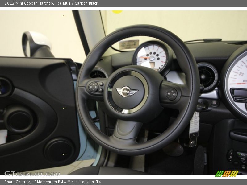 Ice Blue / Carbon Black 2013 Mini Cooper Hardtop
