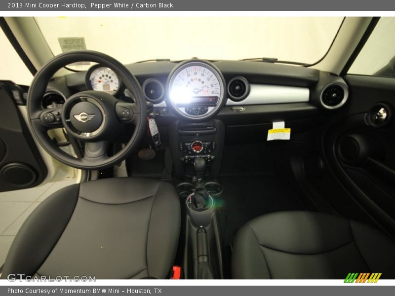 Pepper White / Carbon Black 2013 Mini Cooper Hardtop