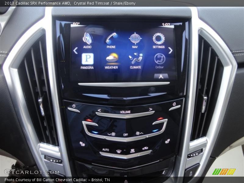 Crystal Red Tintcoat / Shale/Ebony 2013 Cadillac SRX Performance AWD