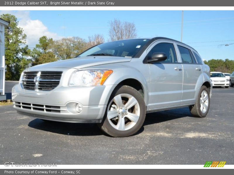 Bright Silver Metallic / Dark Slate Gray 2012 Dodge Caliber SXT