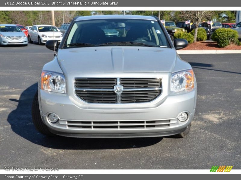 Bright Silver Metallic / Dark Slate Gray 2012 Dodge Caliber SXT