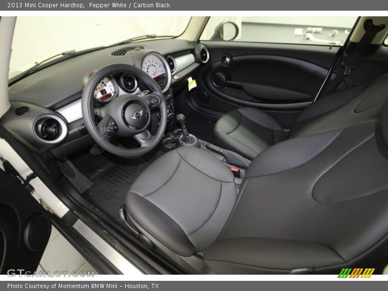 Pepper White / Carbon Black 2013 Mini Cooper Hardtop