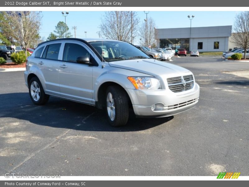 Bright Silver Metallic / Dark Slate Gray 2012 Dodge Caliber SXT