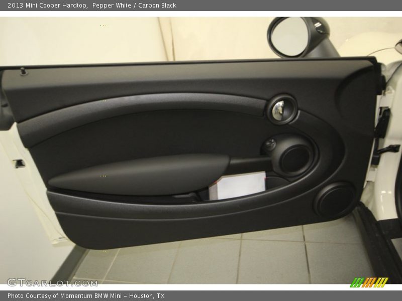 Pepper White / Carbon Black 2013 Mini Cooper Hardtop