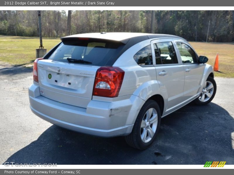 Bright Silver Metallic / Dark Slate Gray 2012 Dodge Caliber SXT