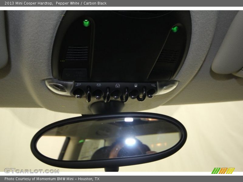 Pepper White / Carbon Black 2013 Mini Cooper Hardtop