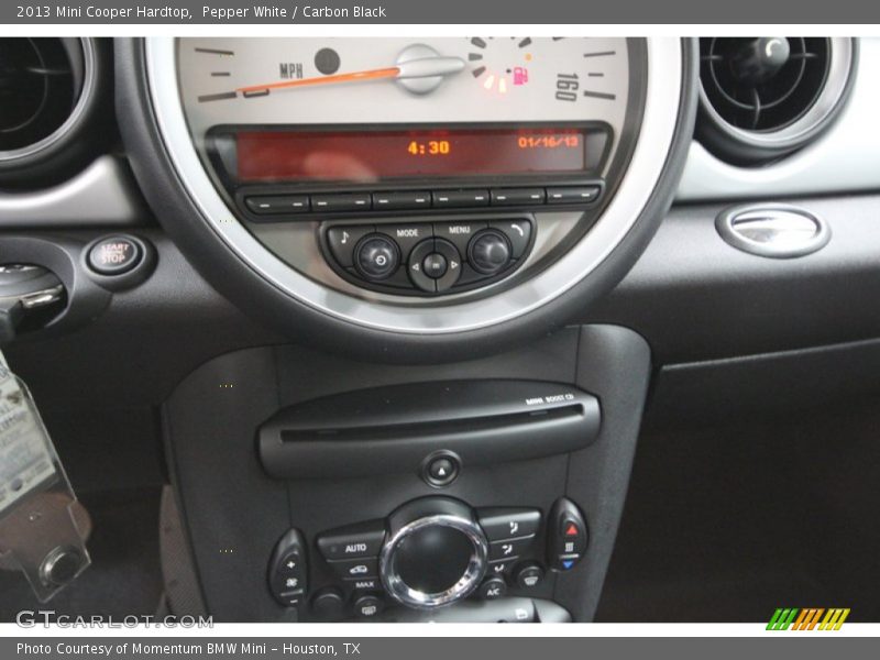 Pepper White / Carbon Black 2013 Mini Cooper Hardtop