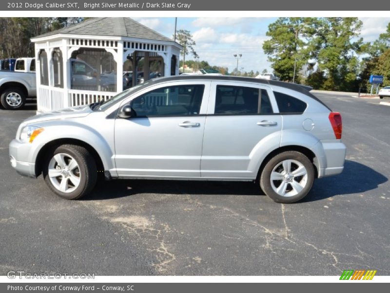 Bright Silver Metallic / Dark Slate Gray 2012 Dodge Caliber SXT