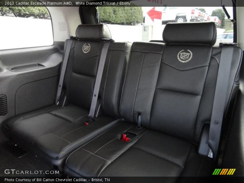 Rear Seat of 2013 Escalade Platinum AWD