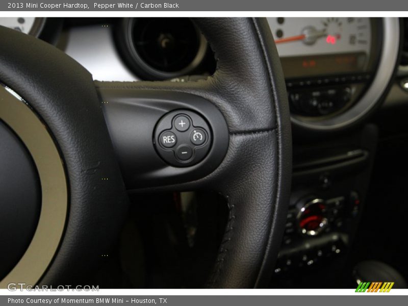 Pepper White / Carbon Black 2013 Mini Cooper Hardtop